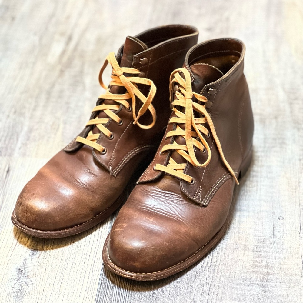 Wolverine 1000 Mile Boots - Brown Chromexcel Leather - Size 10.5 D